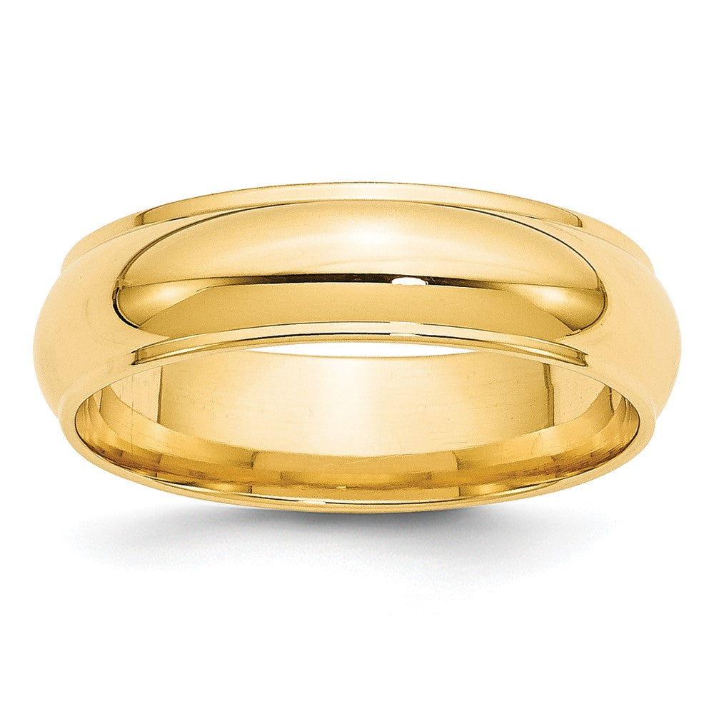 Half Round with Edge Band — 6 mm
