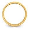 Half Round with Edge Band — 8 mm