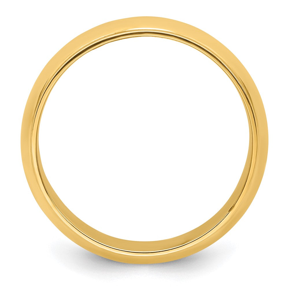 Half Round with Edge Band — 8 mm