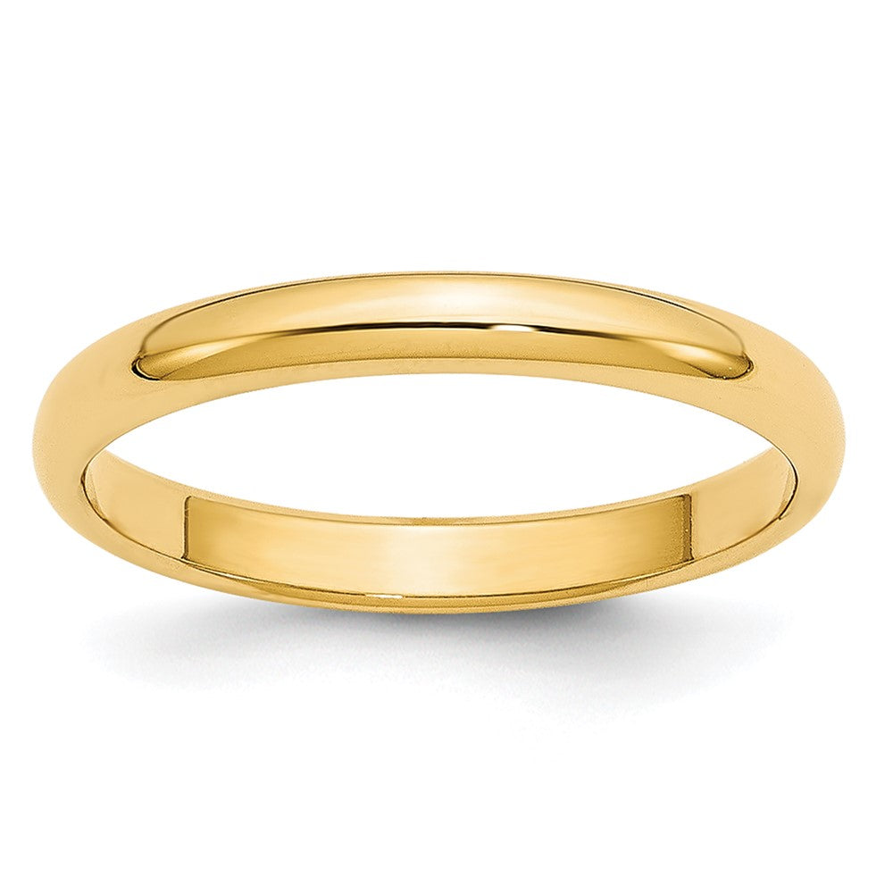 Half Round Lightweight Band — 2.5 mm