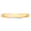 Half Round Lightweight Band — 3 mm