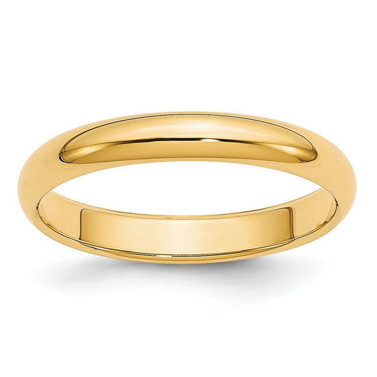 Half Round Lightweight Band — 3 mm