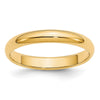 Half Round Lightweight Band — 3 mm