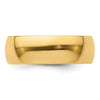 Half Round Lightweight Band — 7 mm