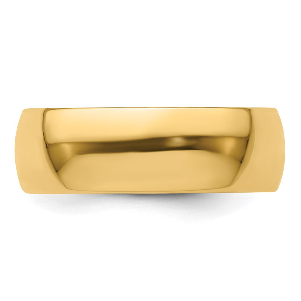 Half Round Lightweight Band — 7 mm