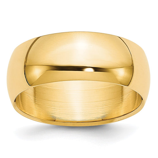 Half Round Lightweight Band — 7 mm