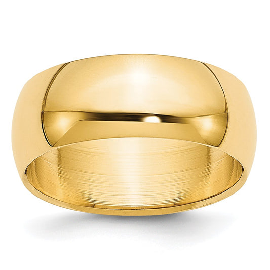 Half Round Lightweight Band — 7 mm