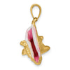 Gold Polished Sea Shell Pendants