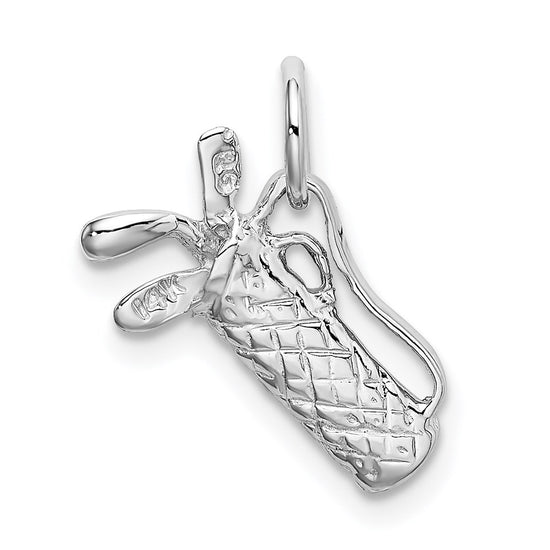 Gold Polished Golf Pendants