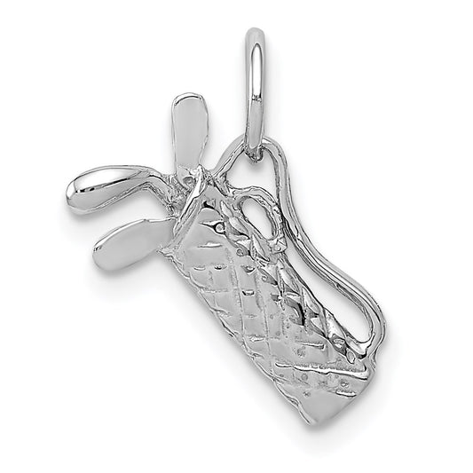 Gold Polished Golf Pendants