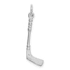Gold Polished Hockey Pendants