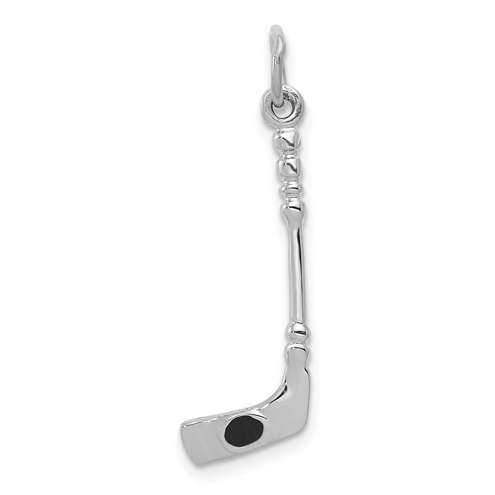 Gold Polished Hockey Pendants