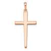 14k Rose Gold Cross Pendant