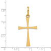 14k Polished Cross Pendant