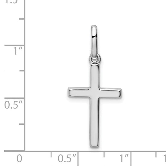 Gold Polished Latin Cross Pendant