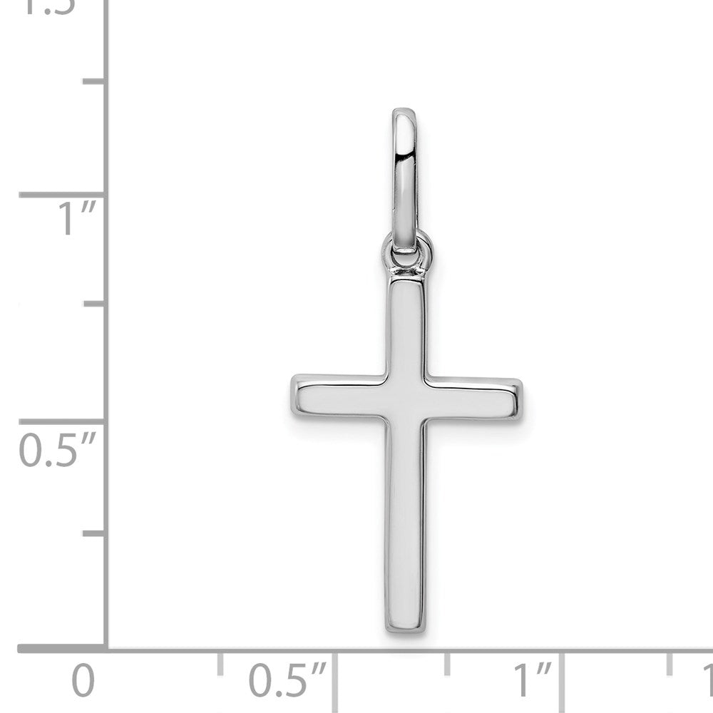 Gold Polished Latin Cross Pendant