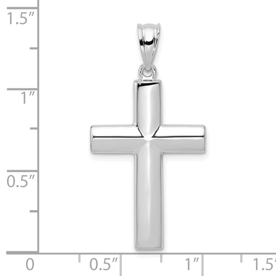 Gold Polished Latin Cross Pendant