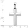 Gold Polished Latin Cross Pendant
