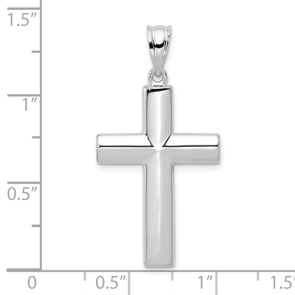 Gold Polished Latin Cross Pendant