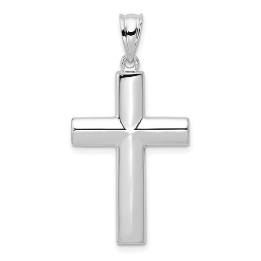 Gold Polished Latin Cross Pendant