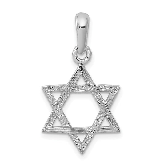 Gold Star of David Pendants
