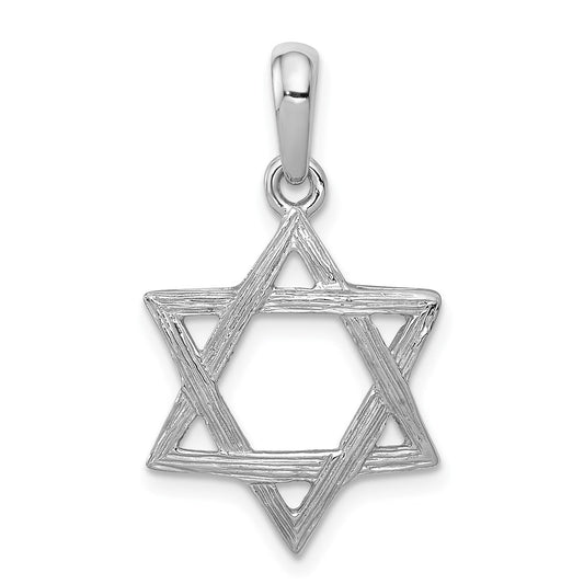 Gold Star of David Pendants