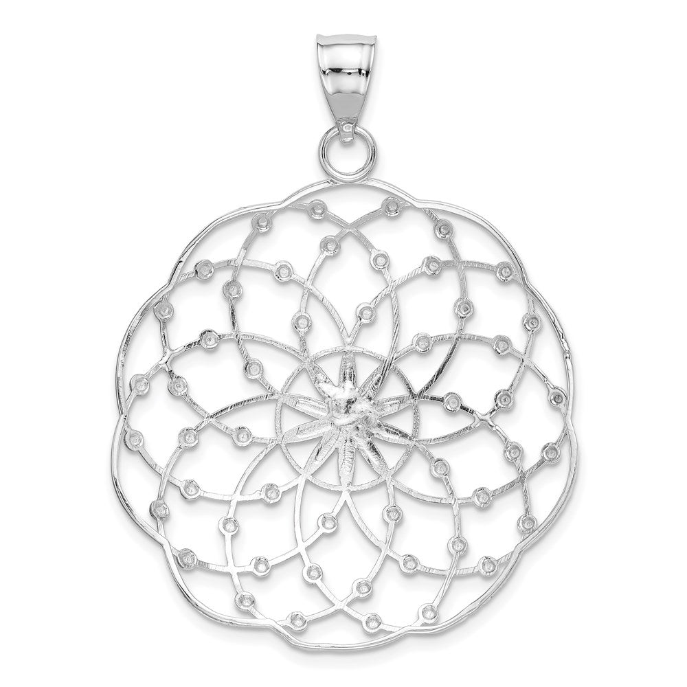 Gold Polished Filigree Pendants