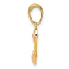 Gold Two-tone 2-Piece Break-apart MOMMY/ME Pendant