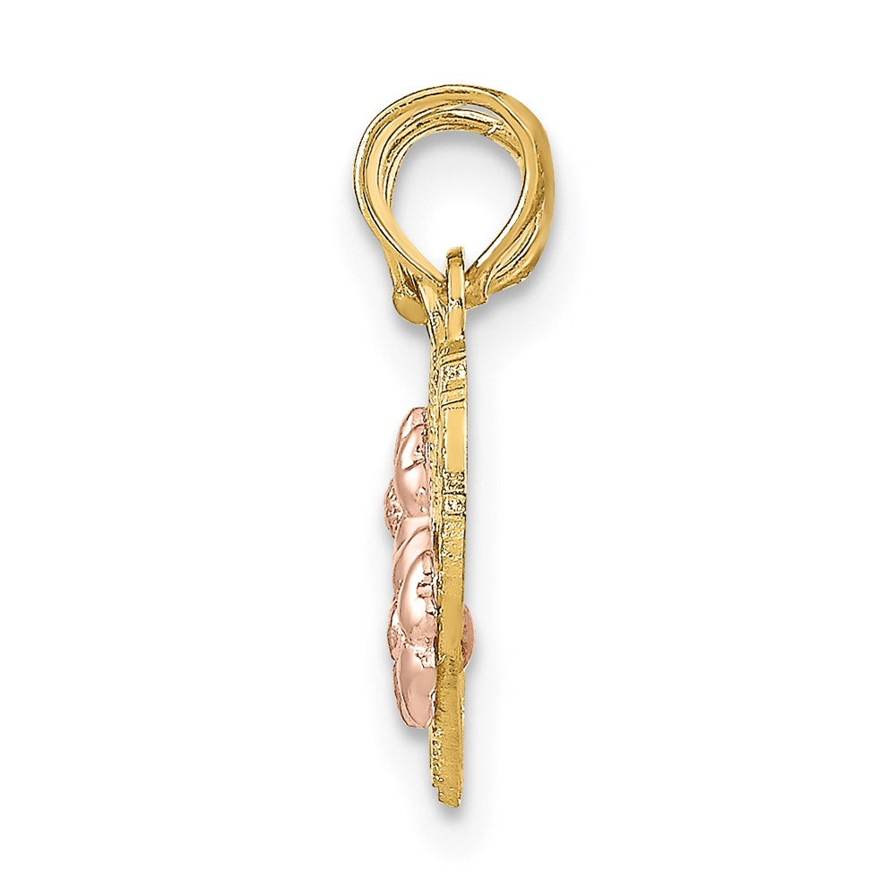 Gold Two-tone MOM/DAUGHTER Break-apart Charm