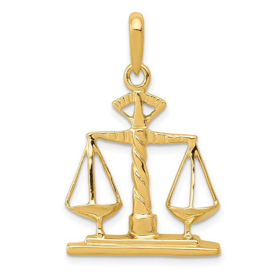 Gold Polished First Responder Pendants