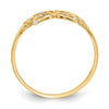 Gold Polished Butterfly Rings
