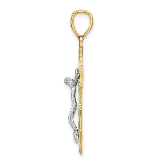 Gold Mariner Crucifix Pendants