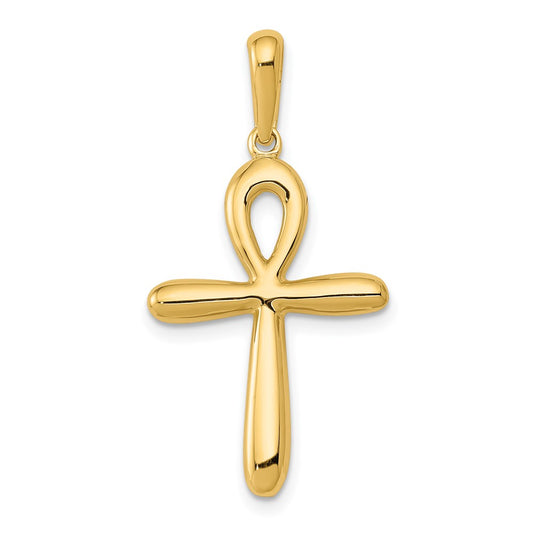 Gold Ankh Cross Pendants