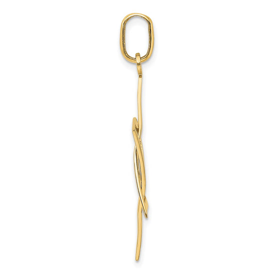 Gold Star of David Pendants