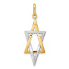 Gold Star of David Pendants
