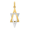 Gold Star of David Pendants