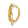 14k Four Dolphins Omega Slide