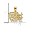 14k PERFECT WIFE Charm