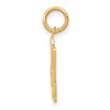 14k Peace Sign Hand Charm