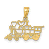 14k I HEART Train Engine Charm