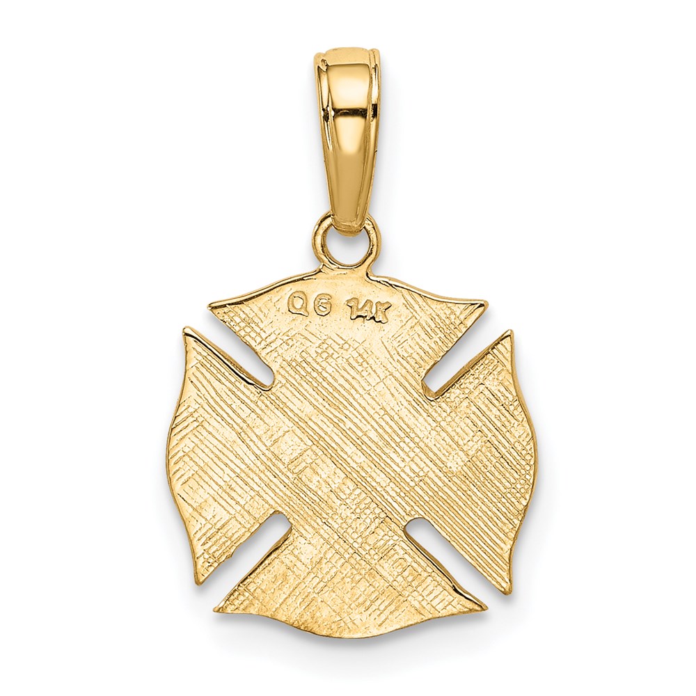 Gold Polished First Responder Pendants