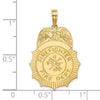 Gold Polished First Responder Pendants