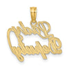 Gold Polished First Responder Pendants