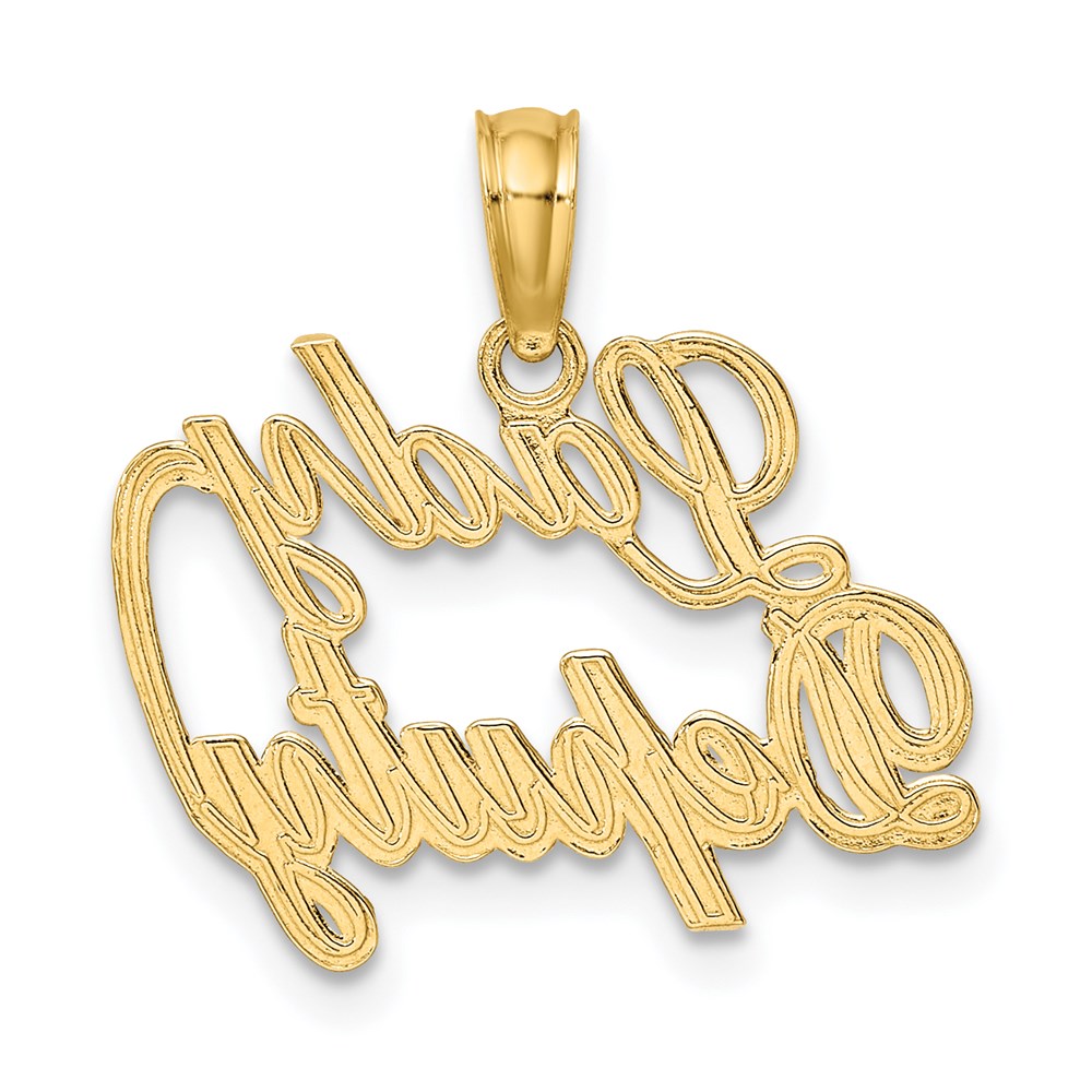 Gold Polished First Responder Pendants