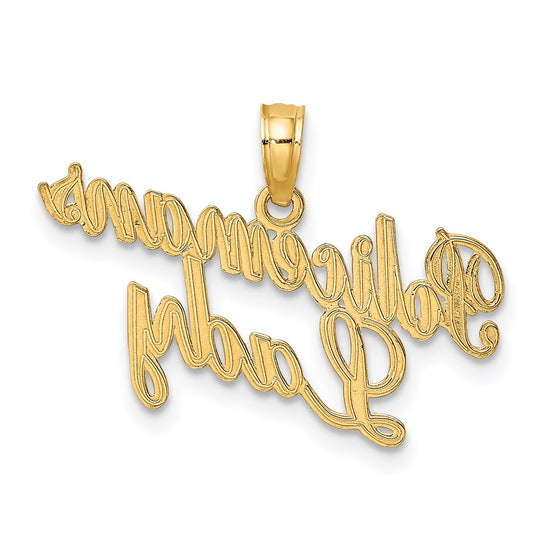 Gold Polished First Responder Pendants