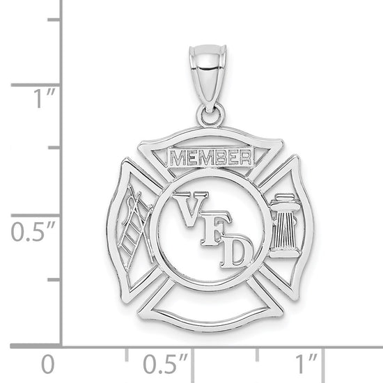 Gold Polished First Responder Pendants