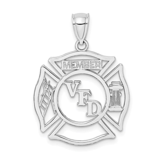 Gold Polished First Responder Pendants