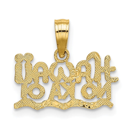 14k HAWAII NO KA OI Charm