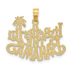 14K ITS BETTER IN THE BAHAMAS Charm