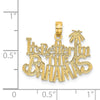 14K ITS BETTER IN THE BAHAMAS Charm